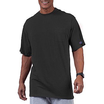 Champion Big and Tall Mens Crew Neck Short Sleeve Pocket T-Shirt - JCPenney