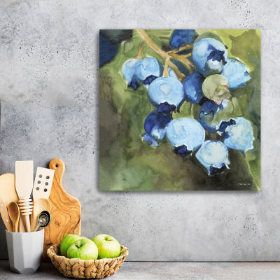 Lumaprints Blueberries I Traditional Canvas Art