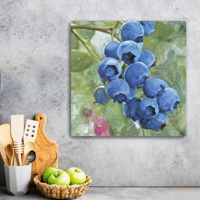 Lumaprints Blueberries Ii Traditional Canvas Art