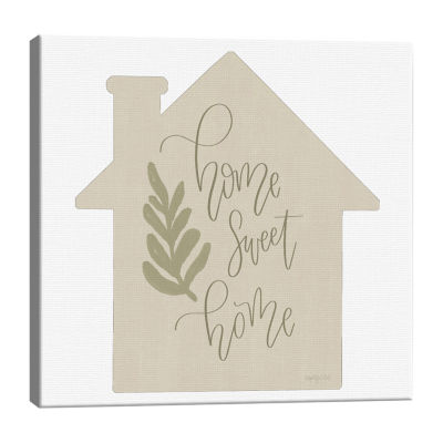 Lumaprints Home Sweet Home Modern Canvas Art