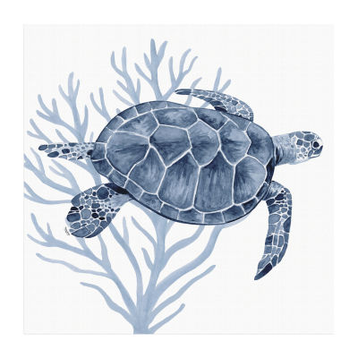 Lumaprints Deep Blue Sea Xvii Coastal Canvas Art