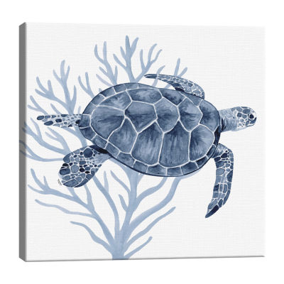 Lumaprints Deep Blue Sea Xvii Coastal Canvas Art