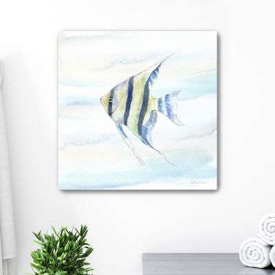 Lumaprints Great Blue Sea Ix Coastal Canvas Art
