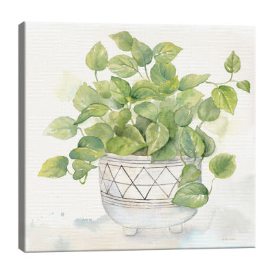 Lumaprints Houseplant I Philodendron Canvas Art