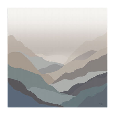 Lumaprints Mountain Valley Modern Canvas Art