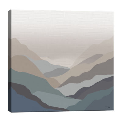 Lumaprints Mountain Valley Modern Canvas Art