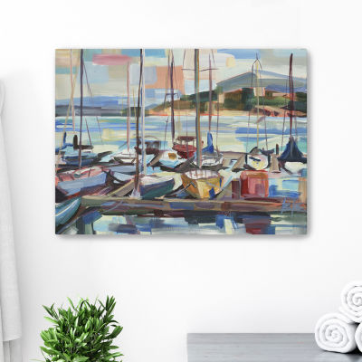 Lumaprints Leschi Evening Canvas Art
