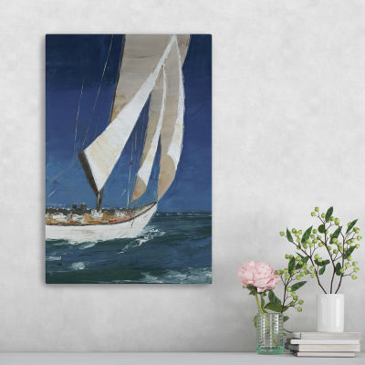 Lumaprints Home Run Canvas Art