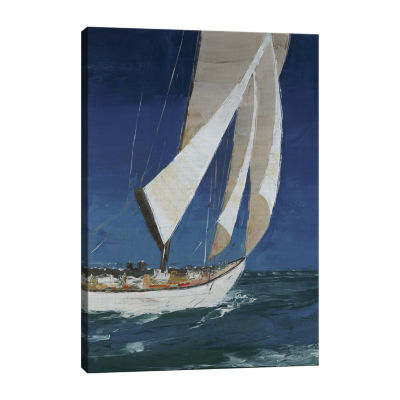 Lumaprints Home Run Canvas Art