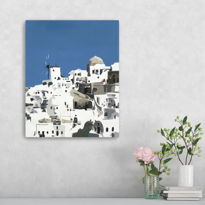Lumaprints Tilting At Windmills Coastal Canvas Art
