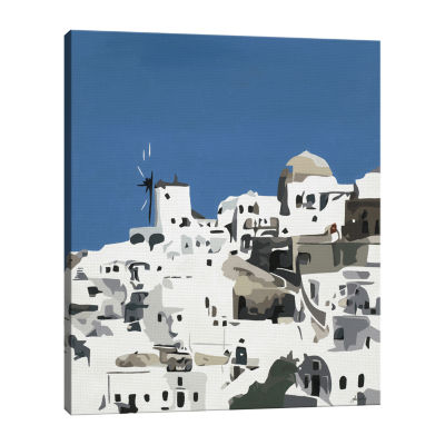 Lumaprints Tilting At Windmills Coastal Canvas Art
