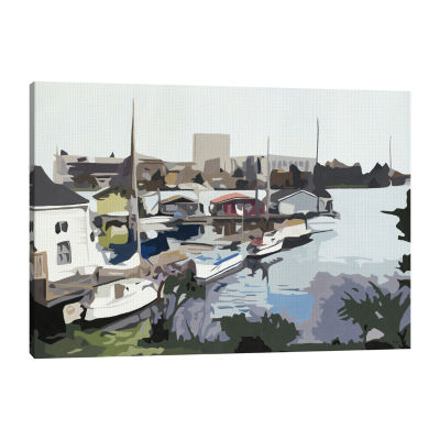 Lumaprints Tuesday Afternoon On Portage Bay Canvas Art