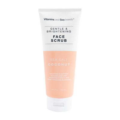 Vitamins And Sea Beauty Sea Salt Coco Gentle Bright Face Scrub, Color