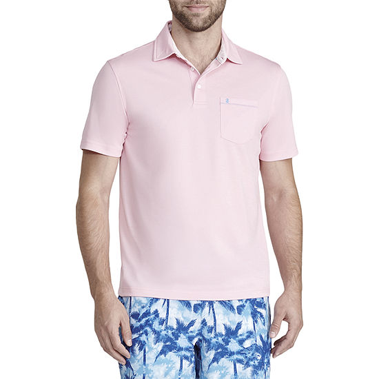 IZOD Saltwater Beach Mens Classic Fit Short Sleeve Pocket Polo Shirt ...