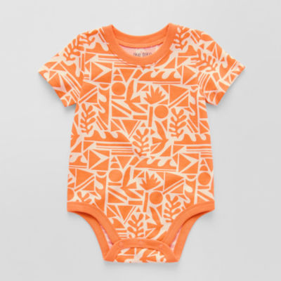 Okie Dokie Baby Boys Crew Neck Short Sleeve Bodysuit