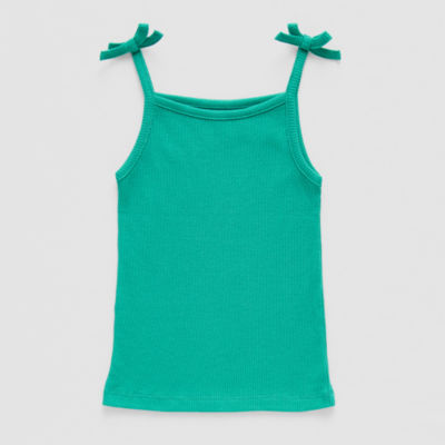 Okie Dokie Toddler & Little Girls Straight Neck Tank Top