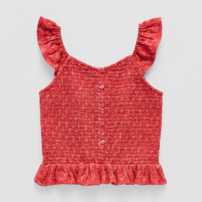 Thereabouts Little & Big Girls V Neck Tank Top