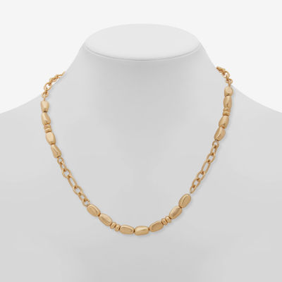 a.n.a Womens Stainless Steel 20 Inch Collar Necklace