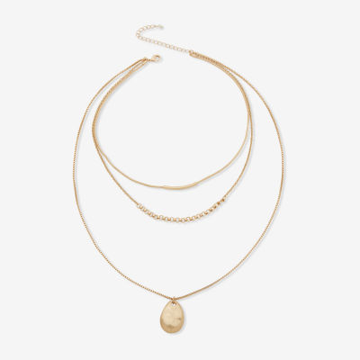 a.n.a Womens 16 Inch Strand Necklace