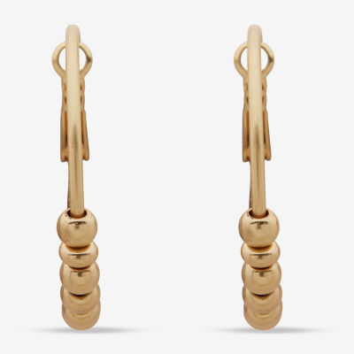 a.n.a Womens 36.8mm Hoop Earrings