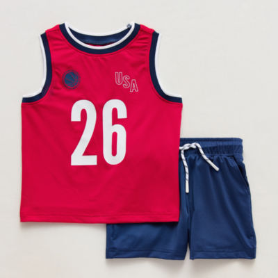 Okie Dokie Toddler & Little Boys 2-pc. Short Set