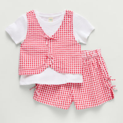 Thereabouts Little & Big Kid Girls 3-pc. Short Set
