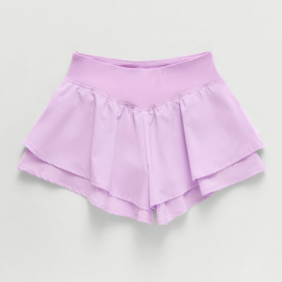 Xersion Little & Big Kid Girls Mid Rise Pull-On Short