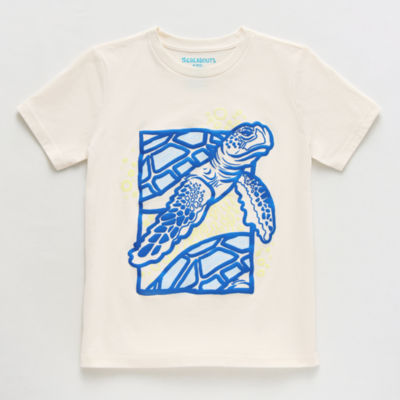 Thereabouts Little & Big Kid Boys Crew Neck Short Sleeve Regular Fit Graphic T-Shirt