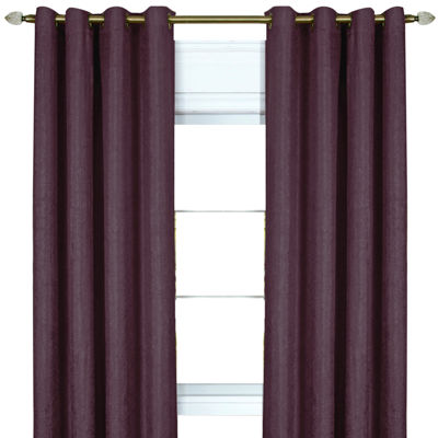 Taylor Energy Saving Blackout Grommet Top Single Curtain Panel