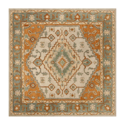 Safavieh Heritage Collection Faris Oriental Square Area Rug