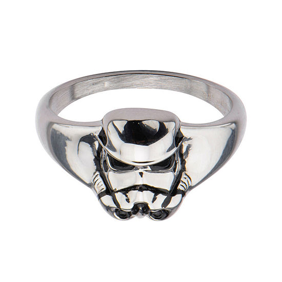 Star Wars® Stainless Steel Stormtrooper 3D Ring