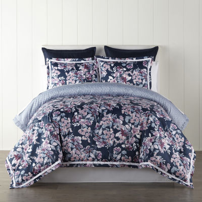 Liz Claiborne Flora 3 Pc Comforter Set And Accessories Jcpenney