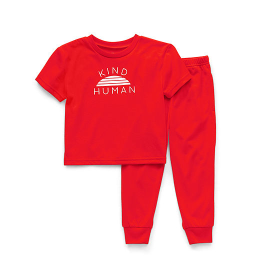 Peyton & Parker Toddler Unisex 2-pc. Pant Pajama Set
