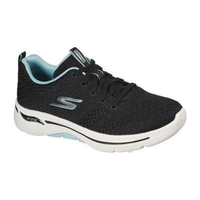 Skechers Womens Go Walk Arch Fit Unify Walking Shoes Wide Width