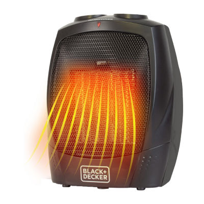 Black+Decker 360° Surround Ceramic Heater with Digital Display and Remote  Control, Color: White - JCPenney