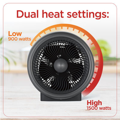 Black+Decker Digital Turbo 2-in-1 Heater+Fan