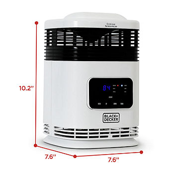 Black+Decker 360° Surround Ceramic Heater with Digital Display and