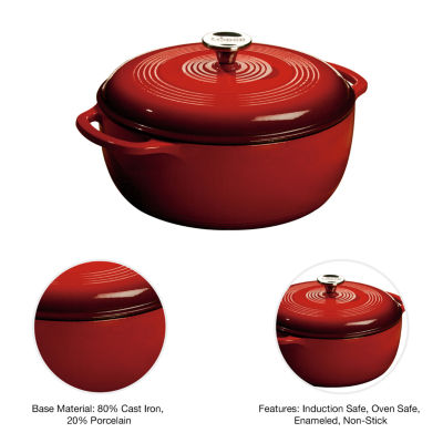 Lodge Cookware Cast Iron 6-qt. Dutch Oven