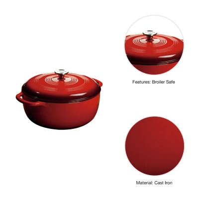 Lodge Cookware 7.5-qt. Cast Iron Dutch Oven