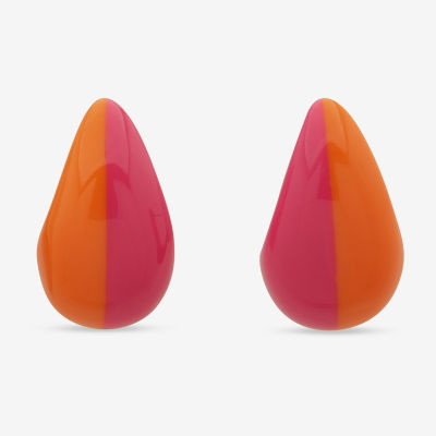 Worthington Orange Drop Earrings