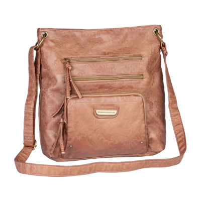 Stone Mountain Embossed Smokey Super Crossbody Bag