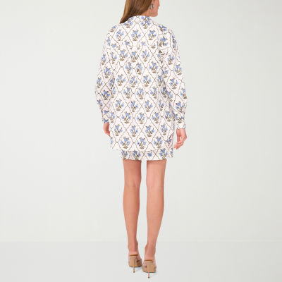 Sam And Jess Womens Floral Jacket Dress