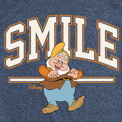 Mens Short Sleeve Snow White Graphic T-Shirt