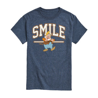 Mens Short Sleeve Snow White Graphic T-Shirt