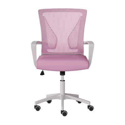 Corliving Workspace Ergonomic Design Adjustable Height Office Chair One Size Pink 205$