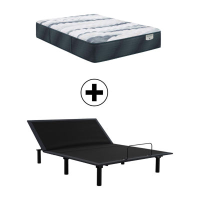 Beautyrest Harmony Lux Coral Island 13.5" Extra Firm Tight Top - Mattress + Adjustable Base