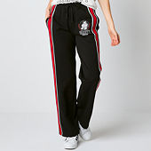 Arizona Womens Mid Rise Straight Track Pant-Juniors