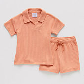Okie Dokie Toddler & Little Boys 2-pc. Short Set