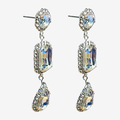 Bijoux Bar Bijoux Bar Womens Glass Drop Earrings