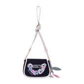 Juicy By Juicy Couture Jet Set Shoulder Bag, Color: Liquorice